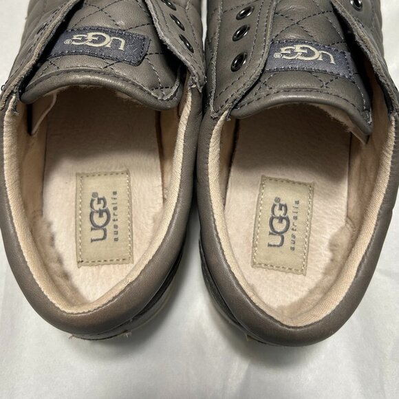 UGG Australia Jemma Slip-On Sneakers FADING ON LEFT SHOE Women's Size 8 - Picture 10 of 12